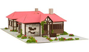 Anitecture: 04 Hot Bakery & Cocoa`s House (Unassembled Kit) (Model Train)