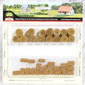 95582 (HO) Hay Bales, 35pc (35 Pieces) (Model Train)