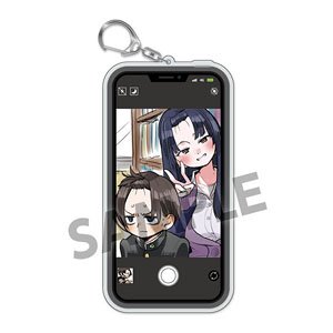 The Dangers in My Heart. Acrylic Key Ring Ichikawa & Yamada Video Call Ver. (Anime Toy)