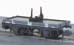 NR-39M Bolster Wagon (LMS, Gray) (Model Train)