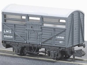 NR-45M Cattle Wagon (LMS, Light Gray) (Model Train)