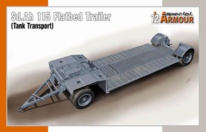 Sd.Ah115 Flatbed Trailer (Tank Transport) (Plastic model)