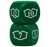 Ultra Pro Official Magic: The Gathering Loyalty Dice Forest (Set of 4) (Card Supplies) Item picture1