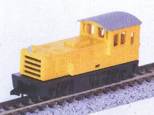 Small Switcher Diesel Locomotive Kit (Unassembled Kit) (Model Train)