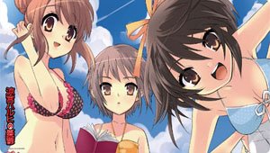 The Melancholy of Haruhi Suzumiya Rubber Play Mat Swimwear Collection A (Card Supplies)
