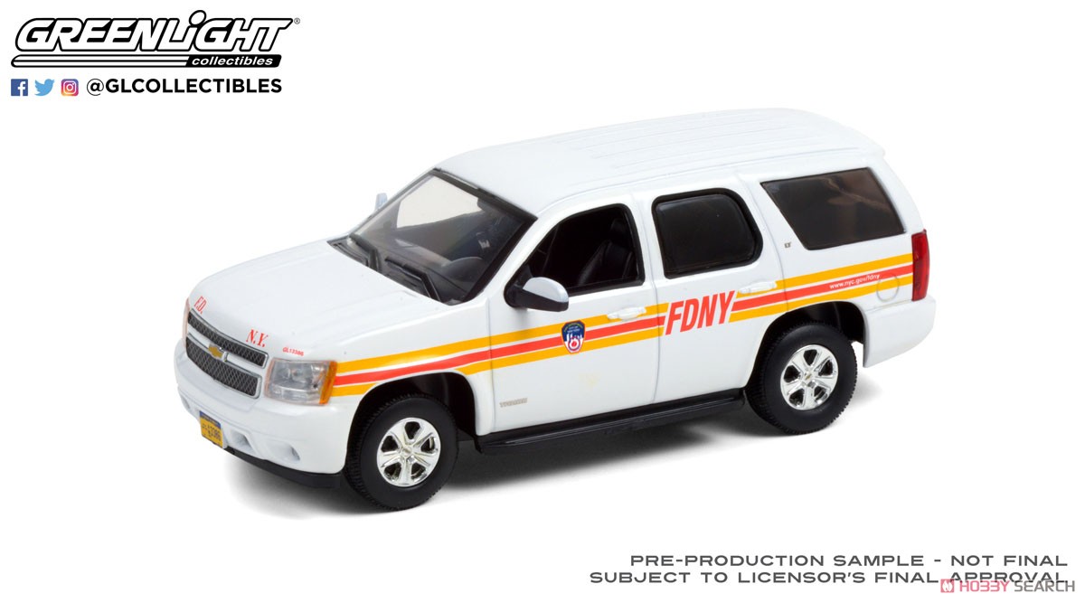 2011 Chevrolet Tahoe - FDNY (The Official Fire Department City of New York) (ミニカー) 商品画像1