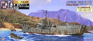 IJN Transport No.103 Class w/Flag & Ship Name Plate Photo-Etched Parts (Plastic model)