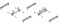 1/80(HO) Rail Fixed Base Kit for CHIKI (for 2-Car) (Model Train) その他の画像1 Thumbnail