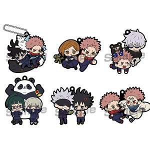 Rubber Mascot Buddy-Colle Jujutsu Kaisen (Set of 6) (Anime Toy)