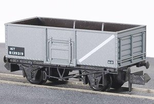 イギリス2軸貨車 石炭運搬車 (鋼製・BR・グレイ) 【NR-44B】 ★外国形モデル (鉄道模型)