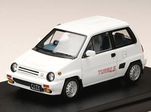 ホンダ CITY TURBO II グリークホワイト (ミニカー)