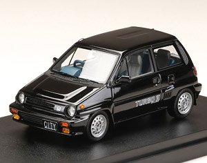 ホンダ CITY TURBO II ブラック (カスタムカラー) (ミニカー)