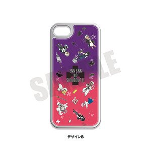 「炎炎ノ消防隊」 ネオンサンドスマホケース (iPhone6/7/8) Play-P デザインB (キャラクターグッズ)