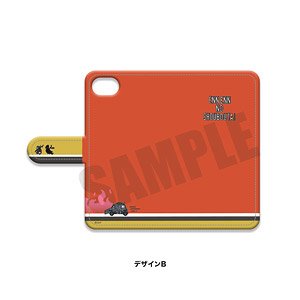 「炎炎ノ消防隊」 手帳型スマホケース (iPhoneXR) デザインB (キャラクターグッズ)