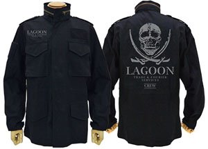 ブラック・ラグーン ラグーン商会 M-65ジャケット BLACK L (キャラクターグッズ)