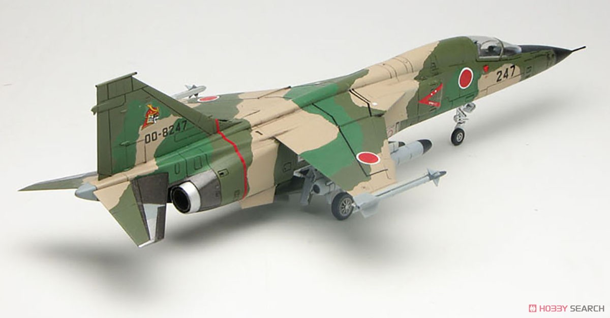 航空自衛隊 支援戦闘機 F-1 迷彩型紙シート付き (プラモデル) 商品画像3