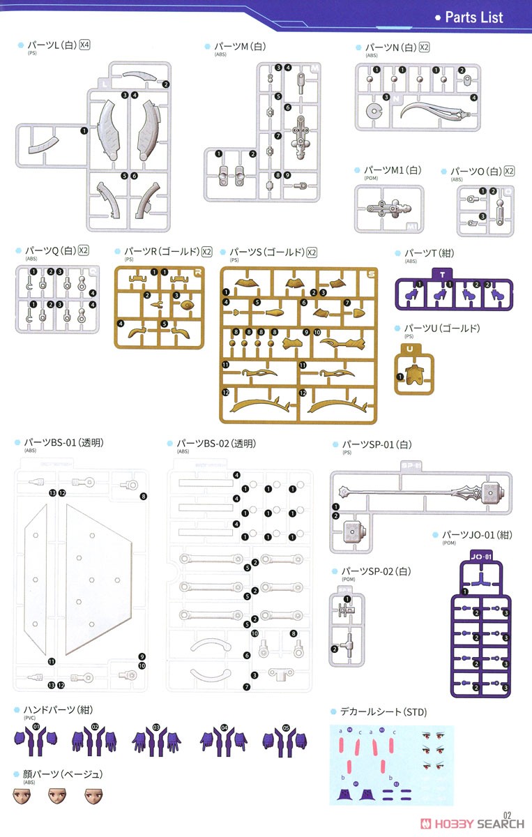 Krakendress ラーニア DX Ver. (組立キット) 設計図12