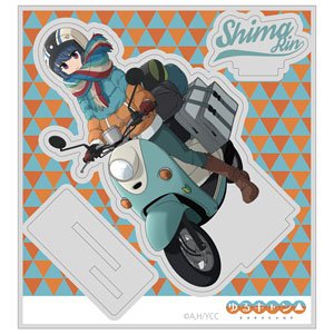 Laid-Back Camp Rin Shima Acrylic Stand (Anime Toy)