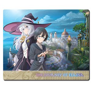 [The Journey of Elaina] Rubber Mouse Pad Design 01 (Elaina & Saya) (Anime Toy)