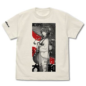 Kantai Collection Yamato T-Shirt Haregi Mode Vanilla White XL (Anime Toy)
