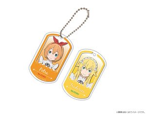 Re:Zero -Starting Life in Another World- Clear Dogtag Set Petra & Frederica (Anime Toy)