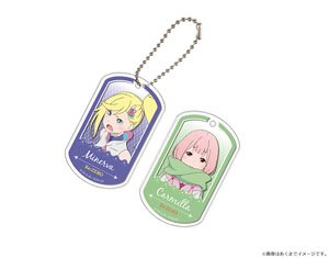 Re:Zero -Starting Life in Another World- Clear Dogtag Set Minerva & Carmilla (Anime Toy)