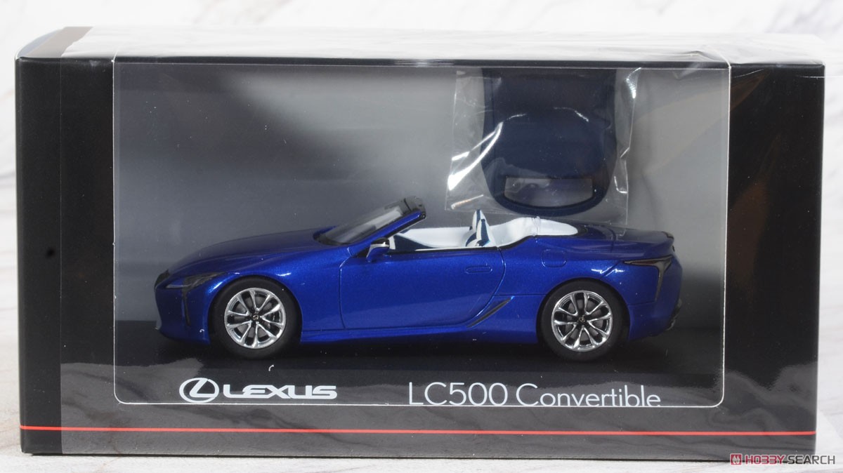 レクサス LC500 コンバーチブル (ストラクチュアルブルー) (ミニカー) パッケージ1