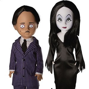 Living Dead Dolls / The Addams Family: Gomez & Morticia 2PK (Fashion Doll)