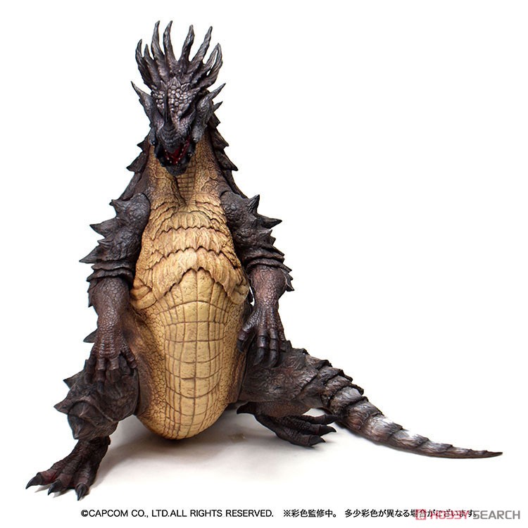 Monster Hunter Giga Soft Vinyl Series 02 Ashen Lao-Shan Lung (Completed) Item picture1
