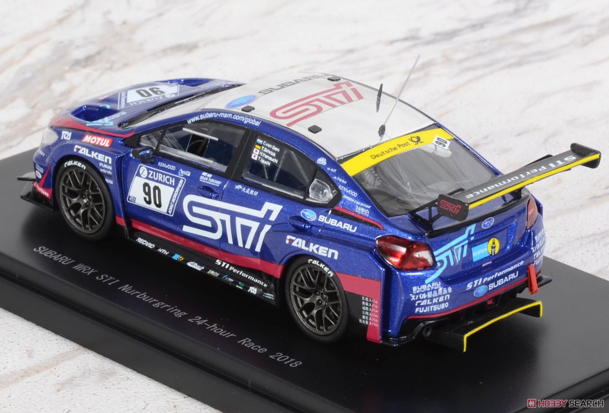 SUBARU WRX STI Nurburgring 24-hour Race 2018 No.90 (ミニカー) 商品画像4