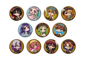 Toilet-Bound Hanako-kun Petanko Fortune Can Badge Pirates Ver. (Set of 11) (Anime Toy)