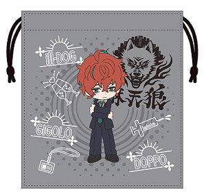 [Hypnosis Mic -Division Rap Battle-] Rhyme Anima Mofutto Embroidery Purse Doppo Kannonzaka (Anime Toy)