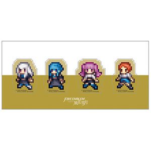 Fire Emblem: Three Houses Clear Clip Golden Deer B (Set of 4) (Anime Toy)