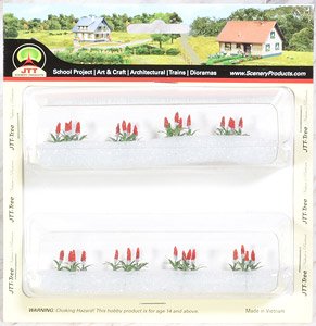 95594 (HO) Primula Vialii, 32pc (32 Pieces) (Model Train)