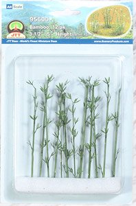 95600 (HO) 竹 HOスケール (9～12cm) (12本入り) [Bamboo, 12pk 3-1/2``-5`` Height (9cm-12cm)] (鉄道模型)