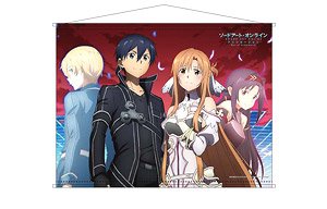 Sword Art Online: Alicization - War of Underworld B2 Tapestry Kirito /  Asuna / Eugeo / Yuuki (Anime Toy) - HobbySearch Anime Goods Store