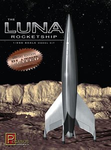 The LUNA Rocket Ship (Special Edition Plated Copper Plating) (Plastic model)