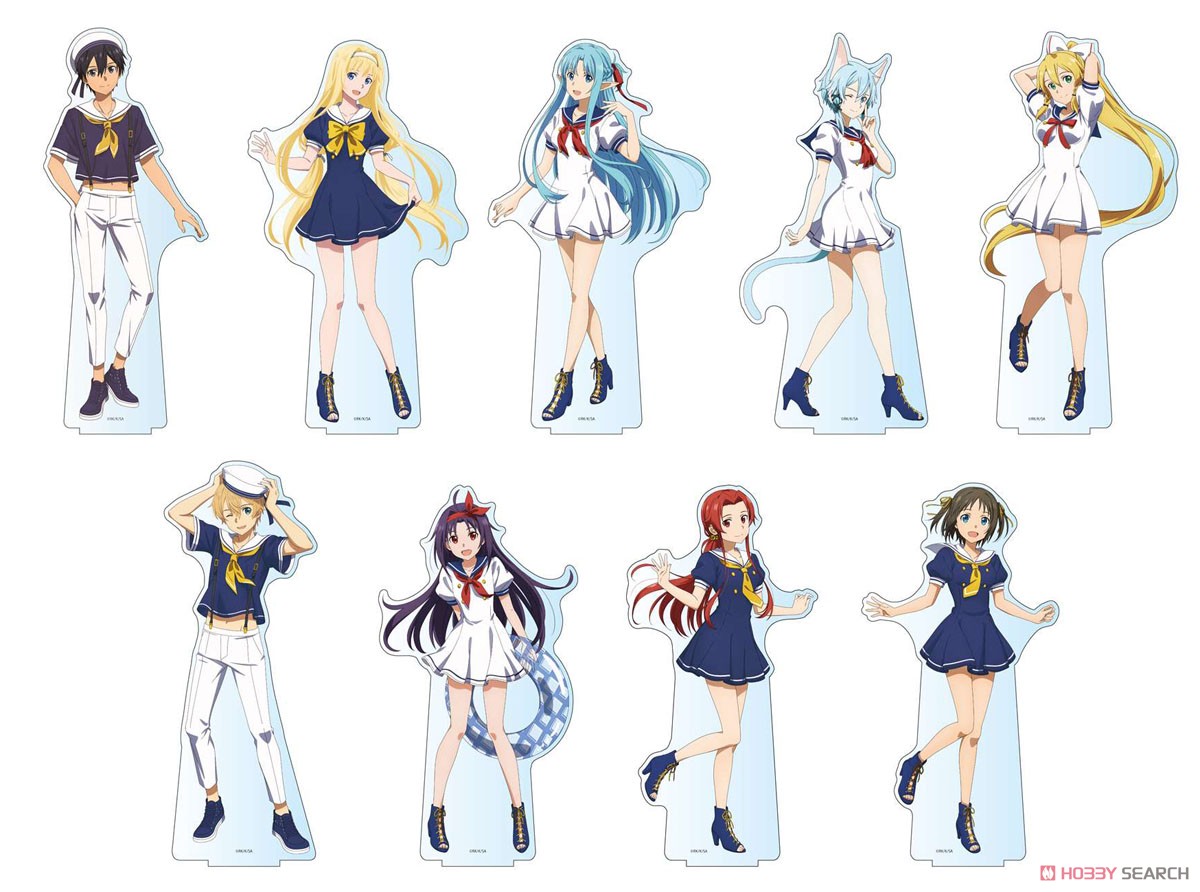 ソードアート・オンライン アリシゼーション War of Underworld デカアクリルスタンド アスナ セーラーver. (キャラクターグッズ) その他の画像1