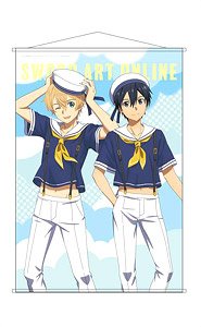 Sword Art Online: Alicization - War of Underworld B2 Tapestry Kirito & Eugeo Sailor Ver. (Anime Toy)