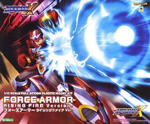 Mega Man X 4th Armor Rising Fire Ver. (Plastic model)