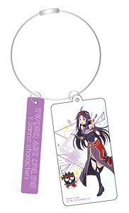 Sword Art Online x Sanrio Characters Wire Acrylic Key Ring Yuuki x Bad Badtz-Maru [Especially Illustrated] Ver. (Anime Toy)