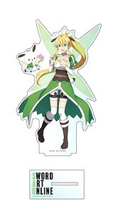 Sword Art Online x Sanrio Characters Big Acrylic Stand Leafa x Pochacco [Especially Illustrated] Ver. (Anime Toy)