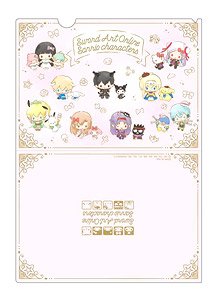 Sword Art Online x Sanrio Characters A4 Clear File Vol.2 (Anime Toy)