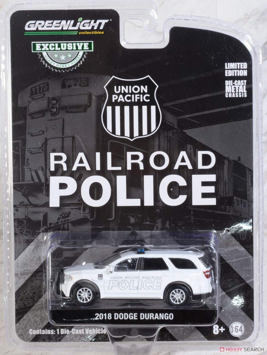 2018 Dodge Durango - Union Pacific Railroad Police (ミニカー) パッケージ1