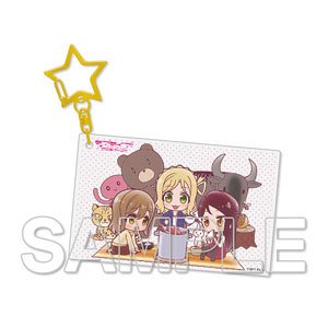 [Love Live! Sunshine!!] Acrylic Key Ring Aqours Riko & Hanamaru & Mari [3] (Anime Toy)