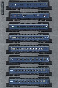 Passenger Car Formation Set Sleeper Express `Kitaguni` (8-Car Set) (Model Train)