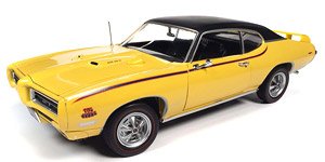 1969 Pontiac GTO Judge Goldenrod Yellow / Black (Diecast Car)