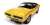 1969 Pontiac GTO Judge Goldenrod Yellow / Black (Diecast Car) Item picture2