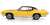 1969 Pontiac GTO Judge Goldenrod Yellow / Black (Diecast Car) Item picture4