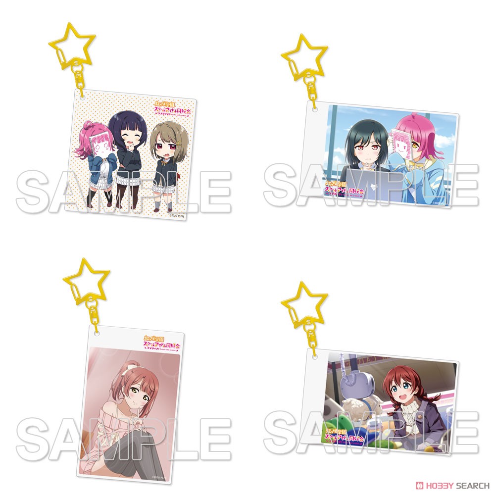 『ラブライブ！虹ヶ咲学園スクールアイドル同好会』 アクリルキーホルダー 璃奈＆栞子 (キャラクターグッズ) その他の画像1